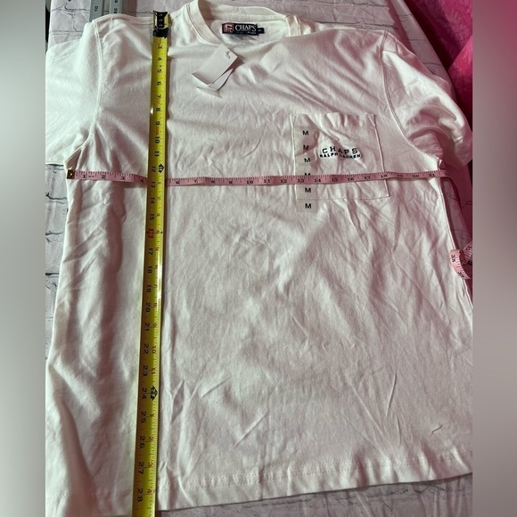 CHAPS RALPH LAUREN T-Shirt Size M POLO Patch NWT - Picture 7 of 7